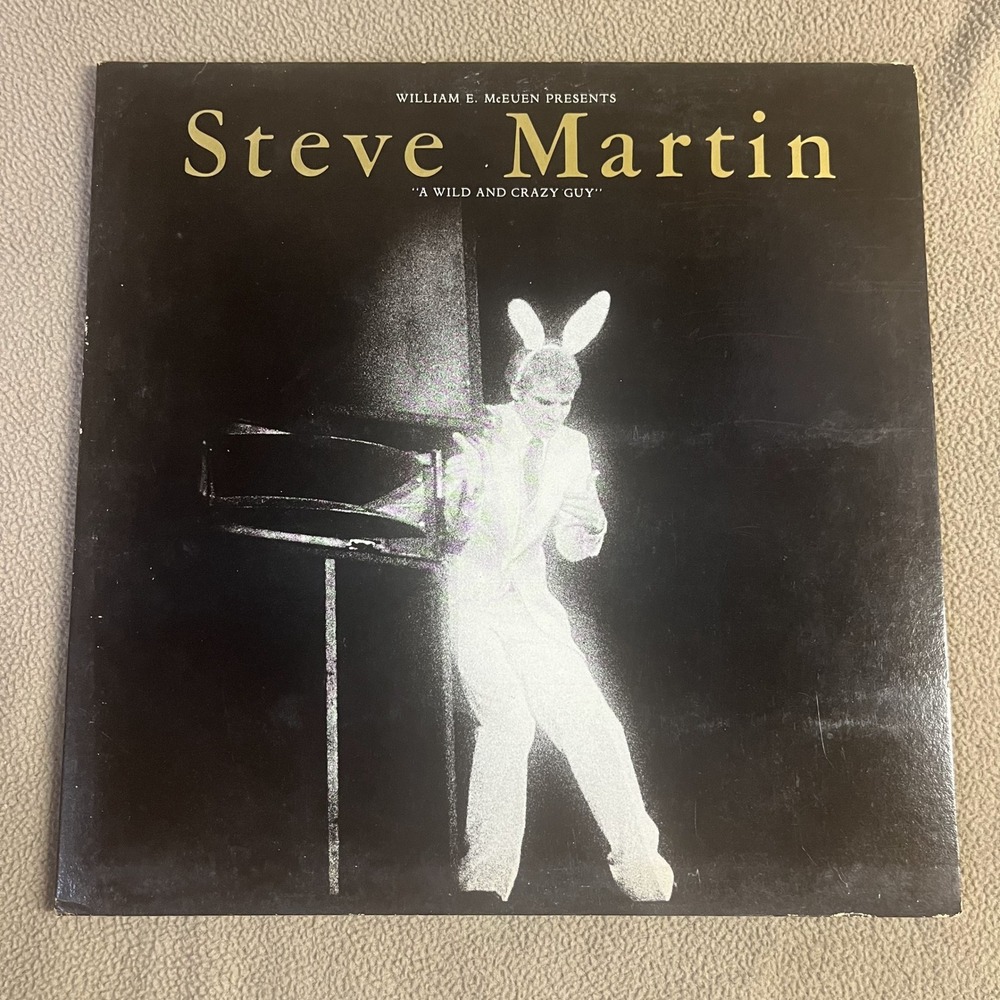 Steve Martin A Wild and Crazy Guy Vinyl LP 1978 Warner Bros HS 3238 with Poster